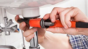 Strouse Plumbing at work